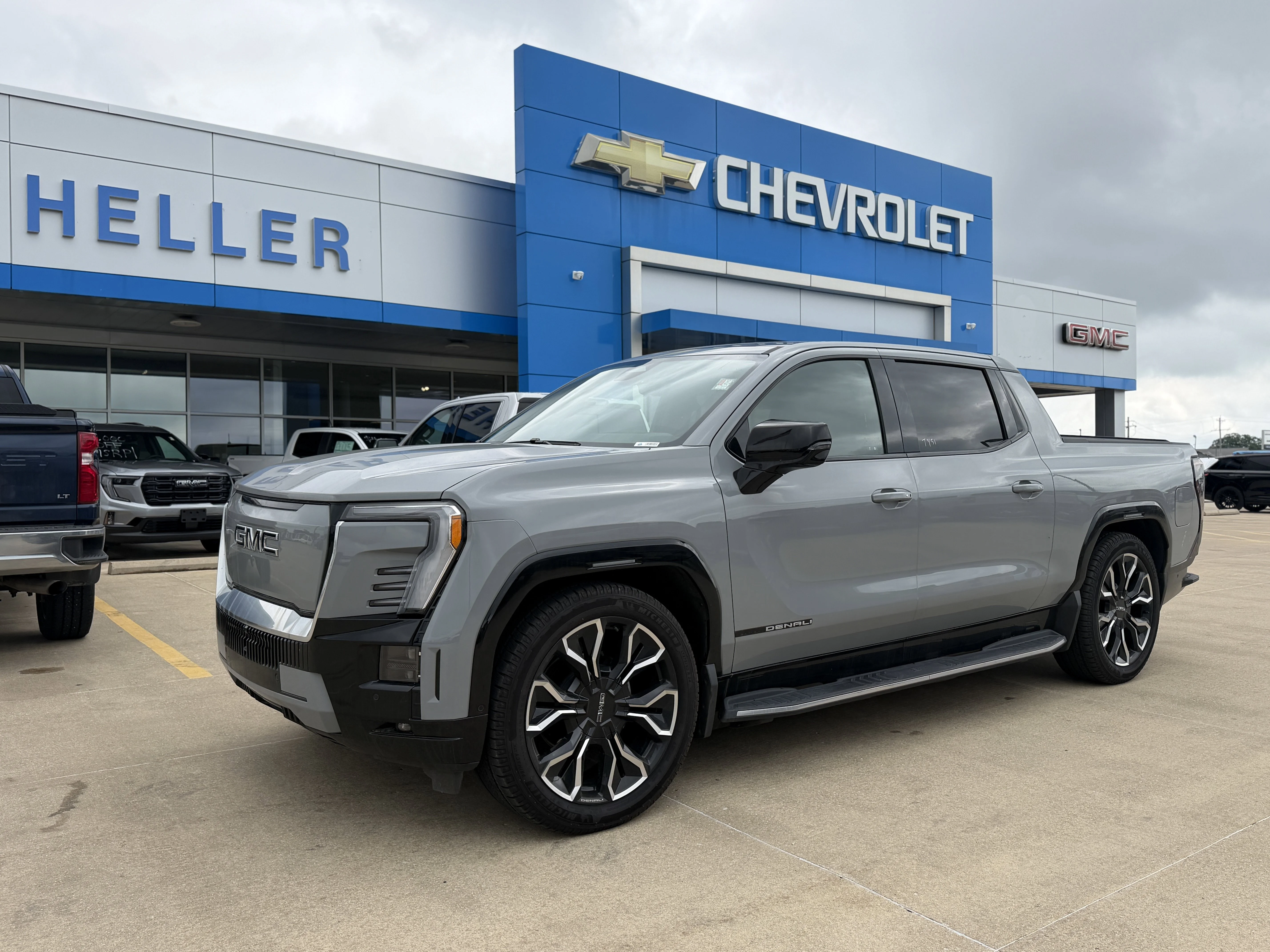 Used 2024 Thunderstorm Gray GMC Denali Edition 1 image 3
