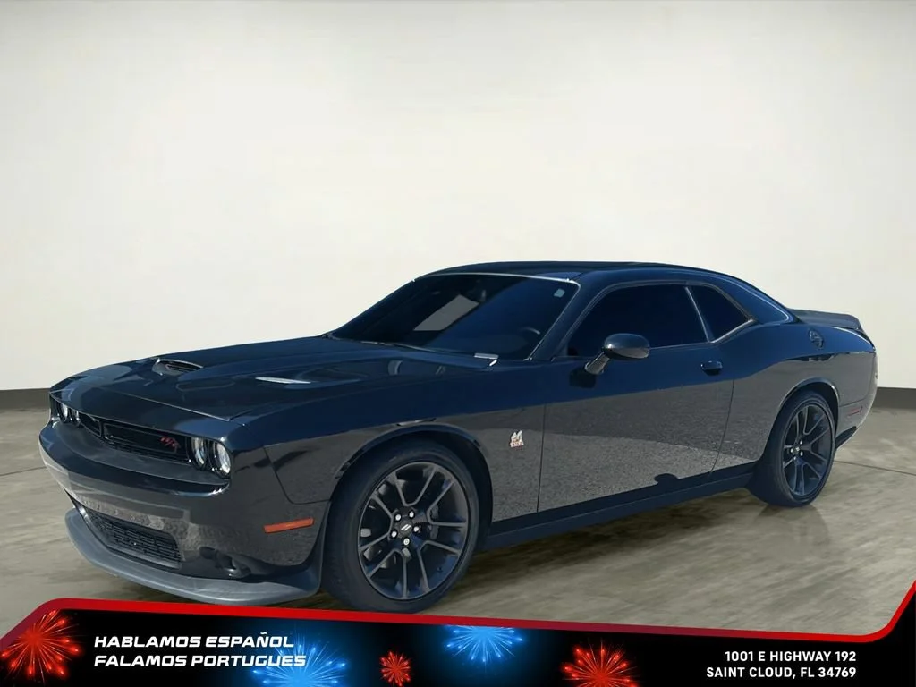 Used 2021 Black Dodge R/T Scat Pack image 2