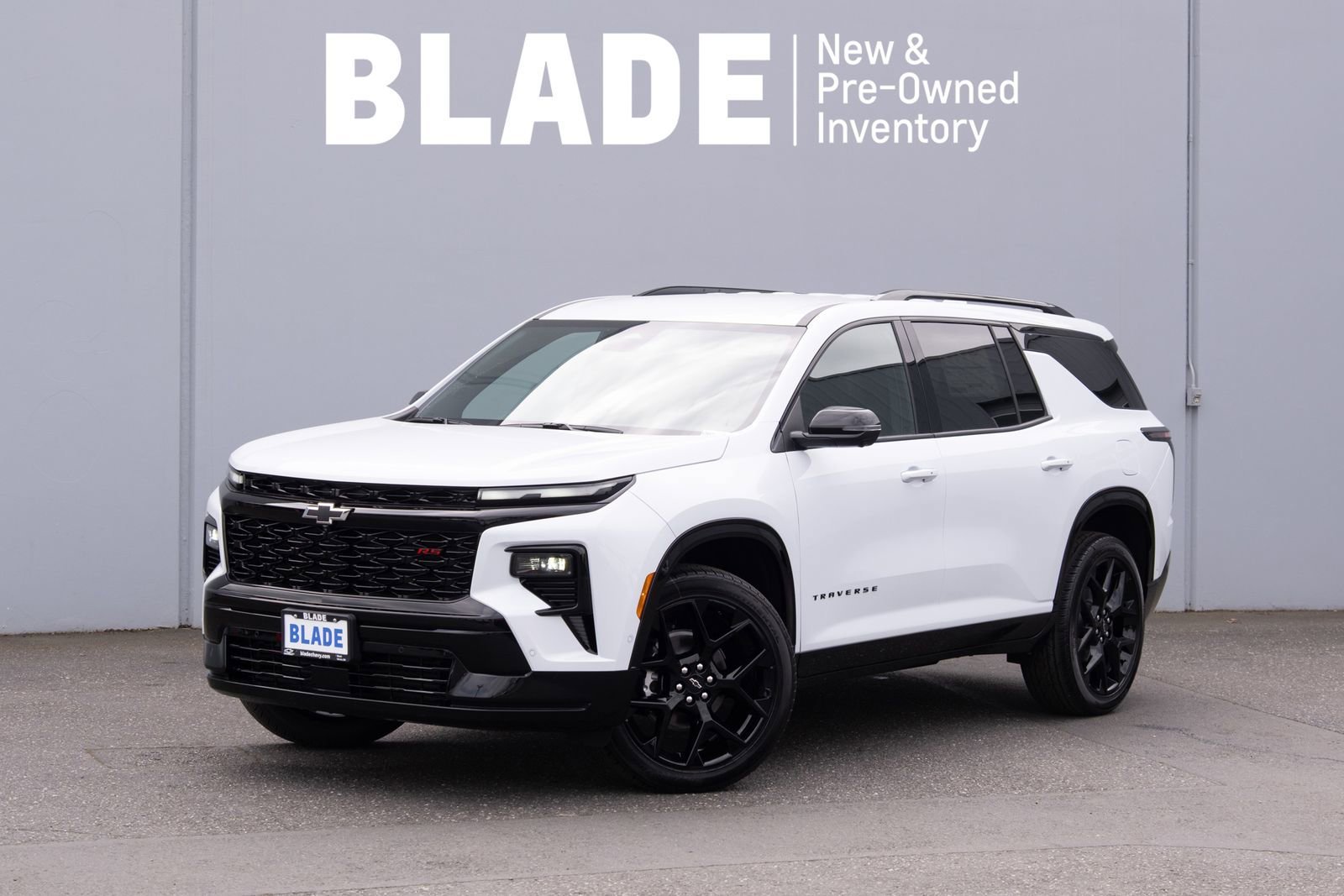 New 2026 Polar White Tricoat Chevrolet RS image 1