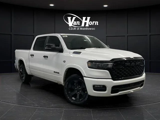 New 2026 Bright White Clearcoat RAM BIG HORN image 45