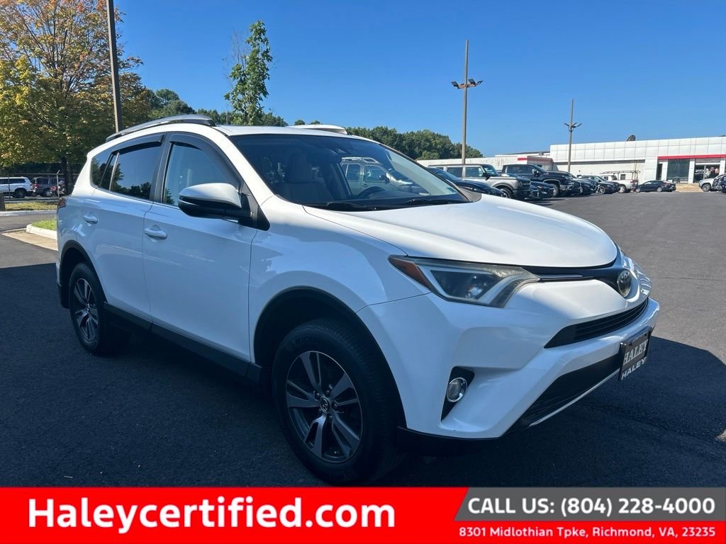 Used 2017 White Toyota XLE image 1