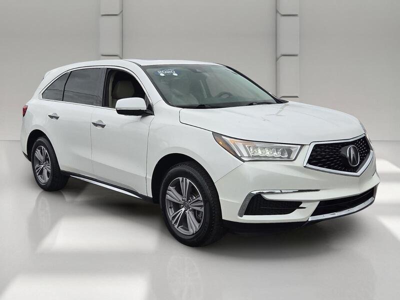 Used 2020 Platinum White Pearl Acura FWD 7-PASSENGER image 7