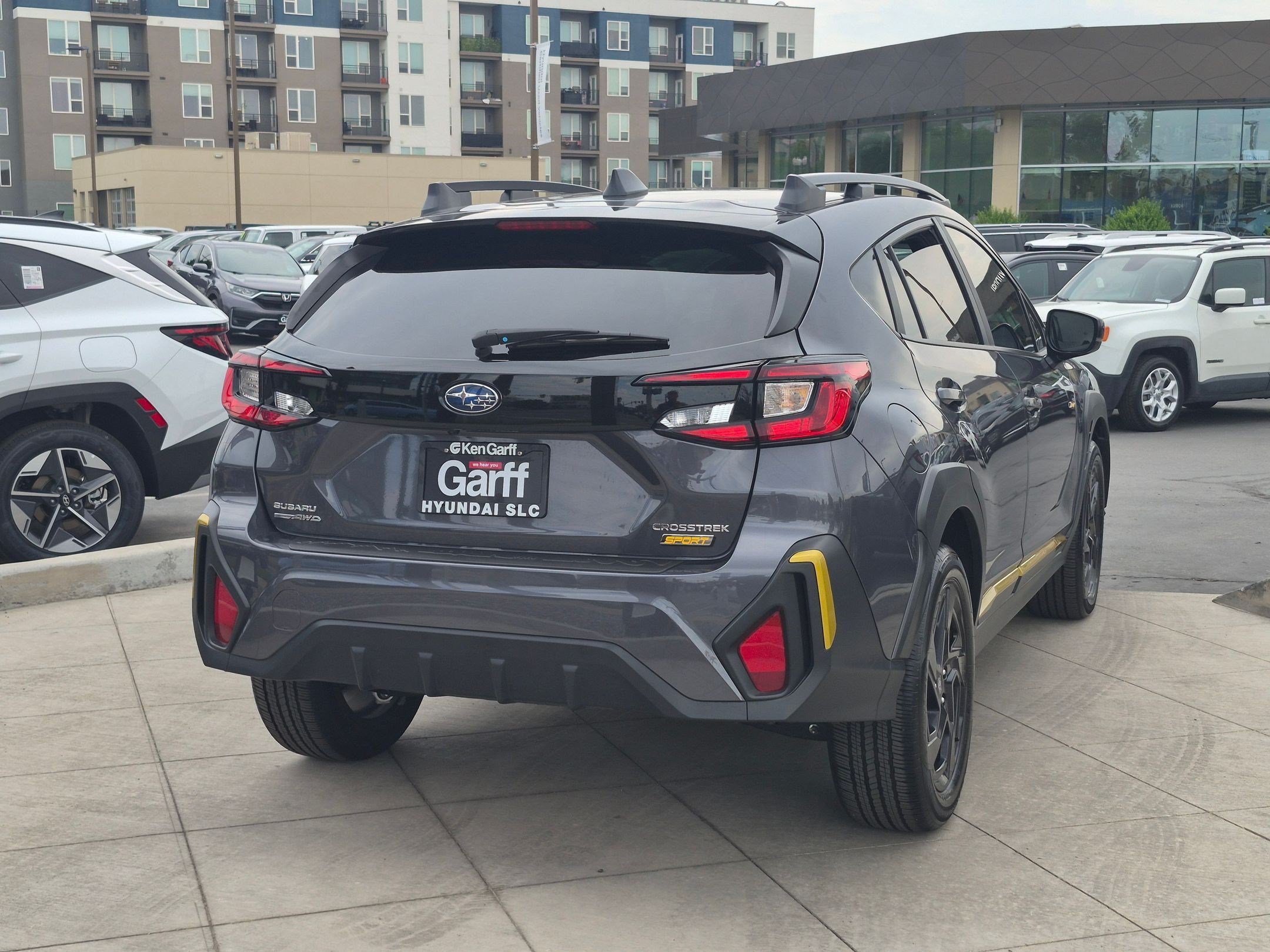 Used 2025 Magnetite Gray Metallic Subaru Sport image 3