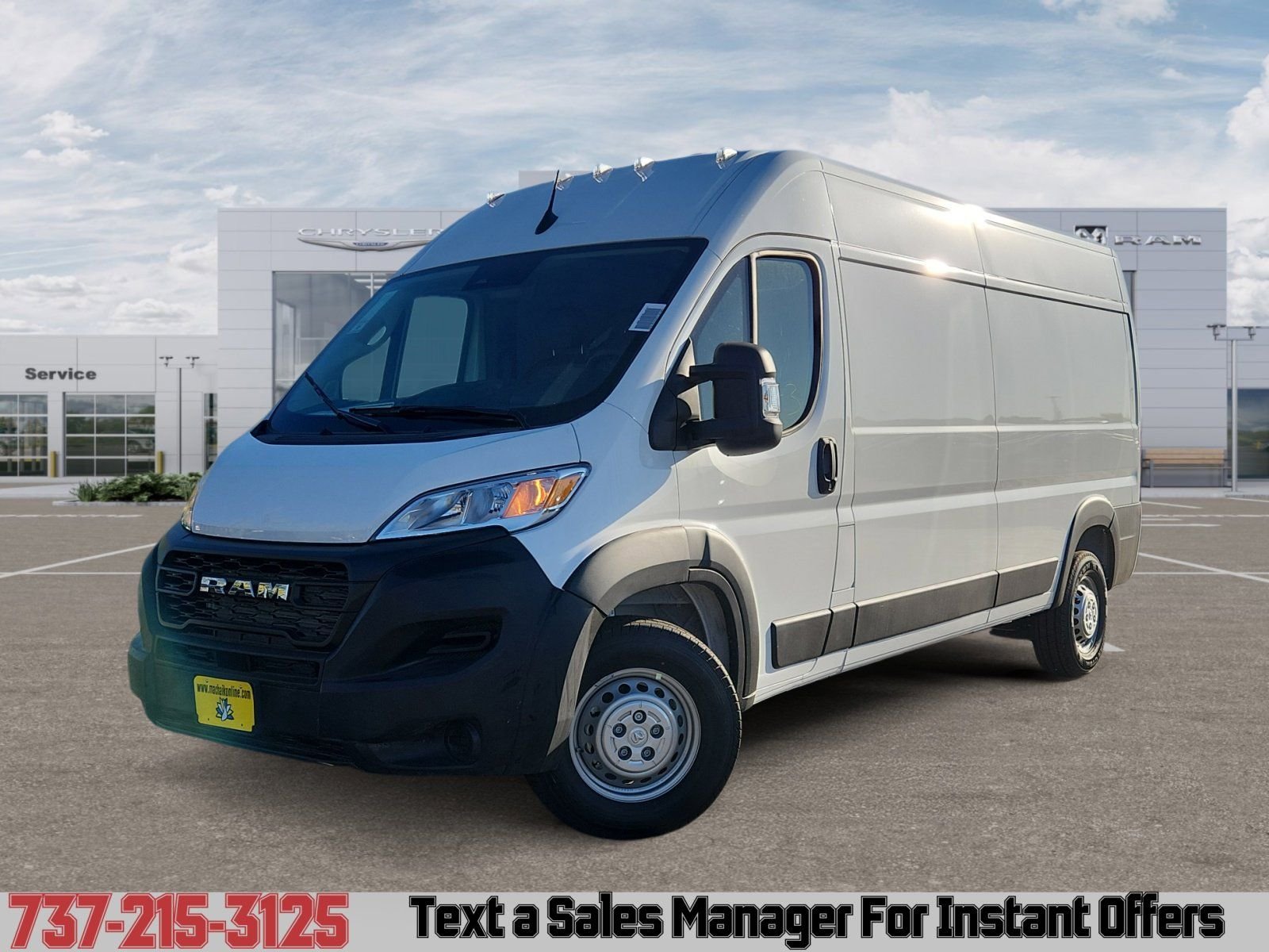 2026 RAM ProMaster Cargo Van Tradesman