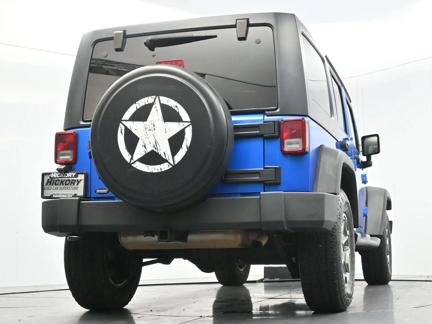 Used 2016 Hydro Blue Pearl Jeep Rubicon image 47