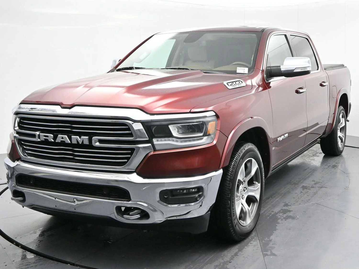 Used 2020 Delmonico Red Pearlcoat Ram Laramie image 3