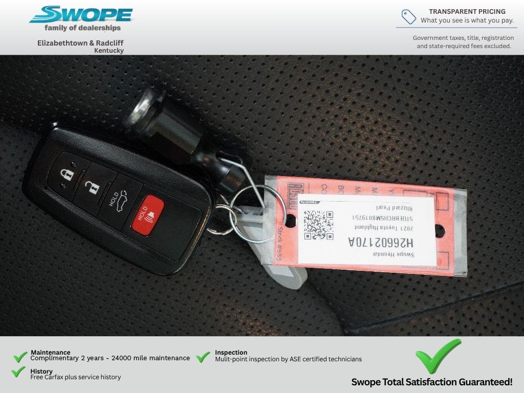 Used 2021 WHITE Toyota Hybrid Platinum image 32