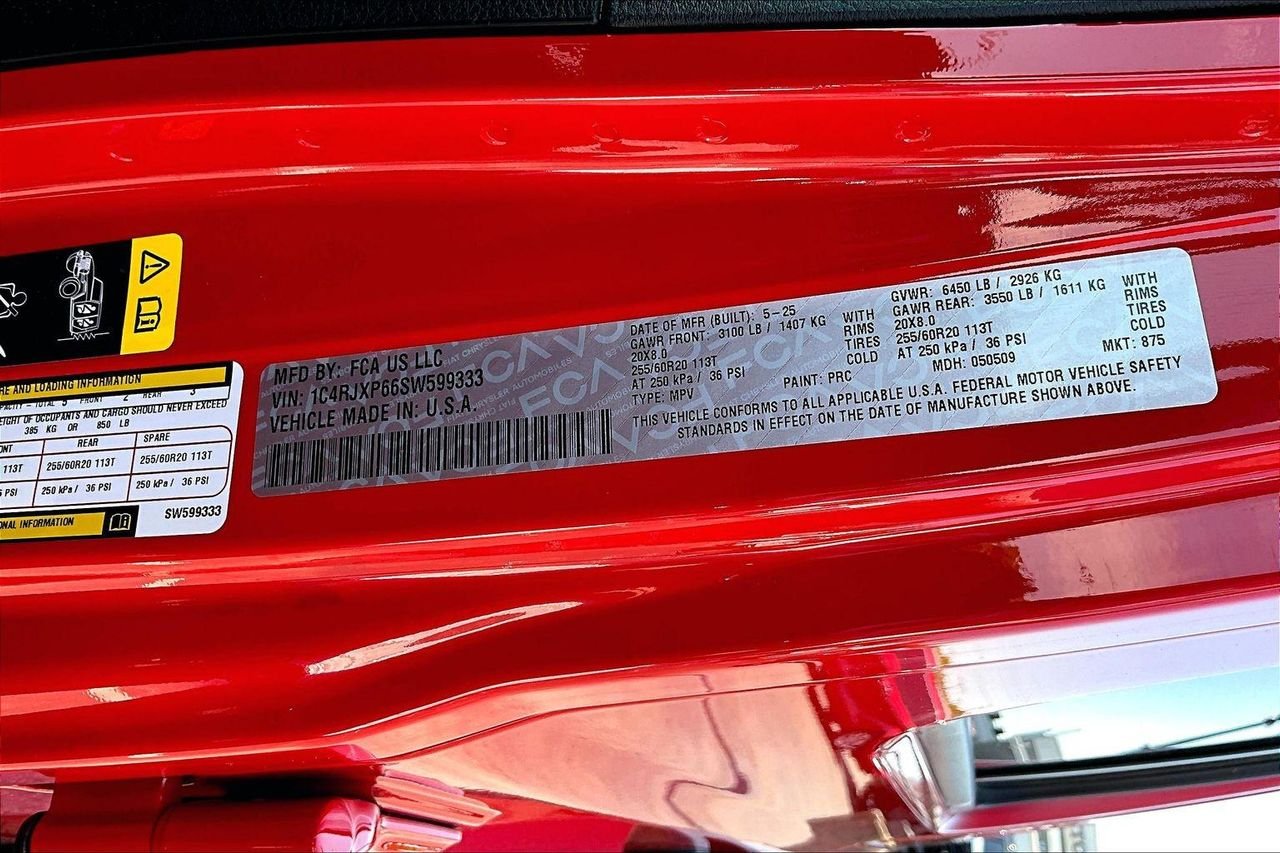 Used 2025 Firecracker Red Clearcoat Jeep Sahara 4xe image 21
