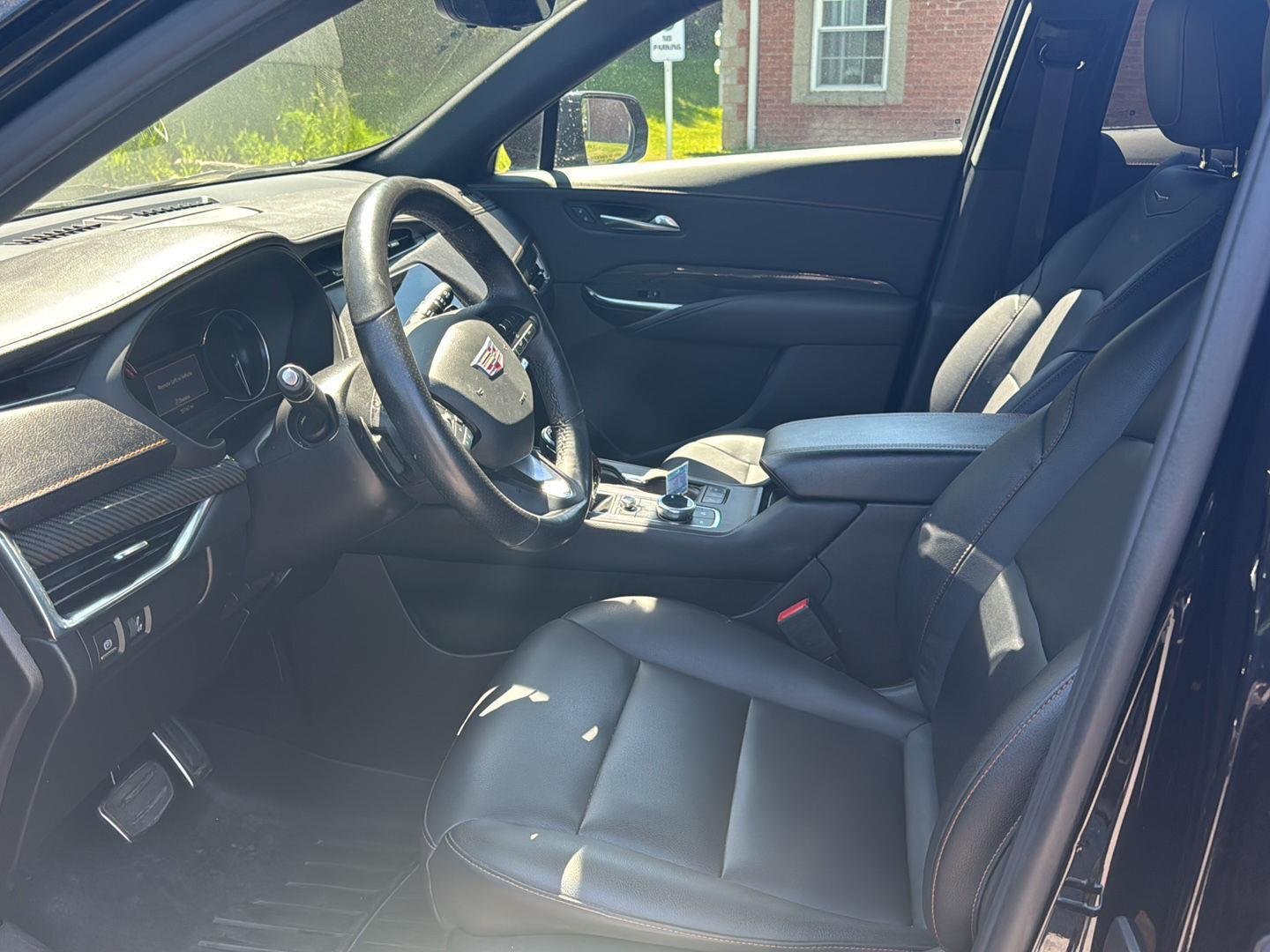 Used 2022 Stellar Black Metallic Cadillac AWD Sport image 9