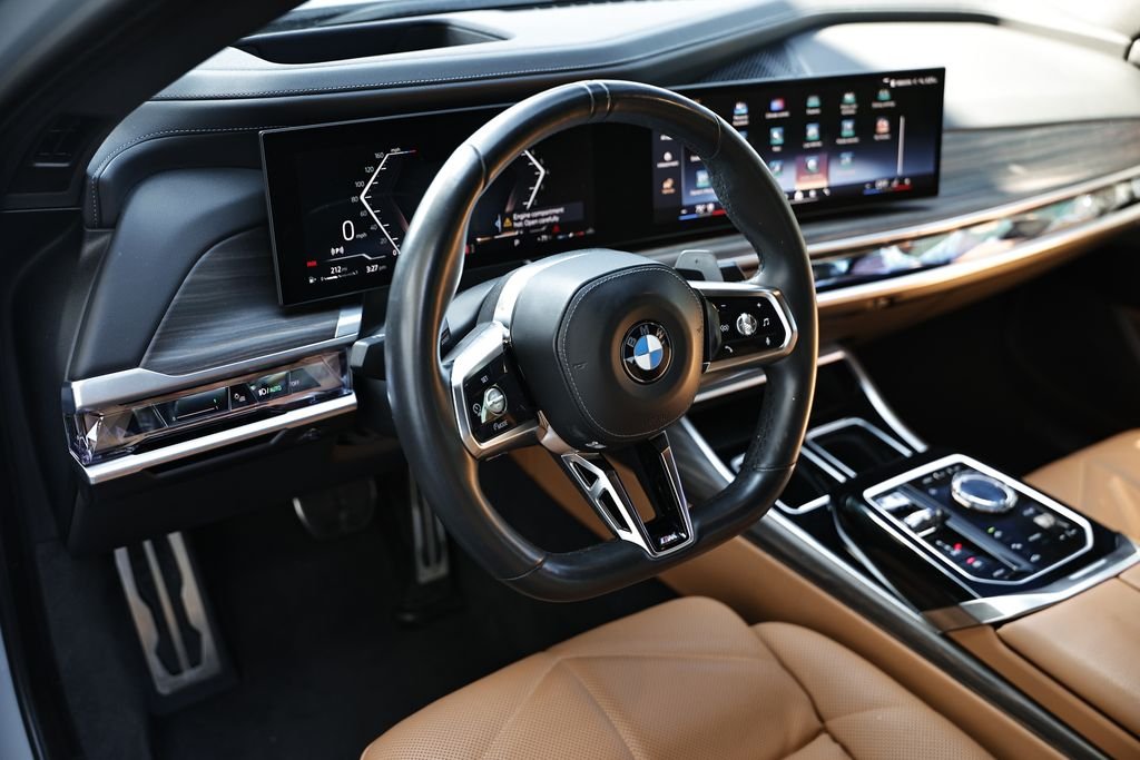 Used 2023 Brooklyn Gray Metallic BMW 740i image 19
