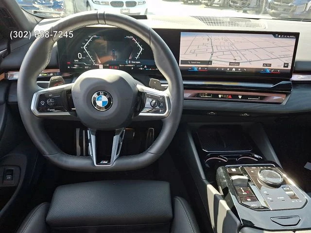 Certified Used 2024 Carbon Black Metallic BMW 540i xDrive image 10