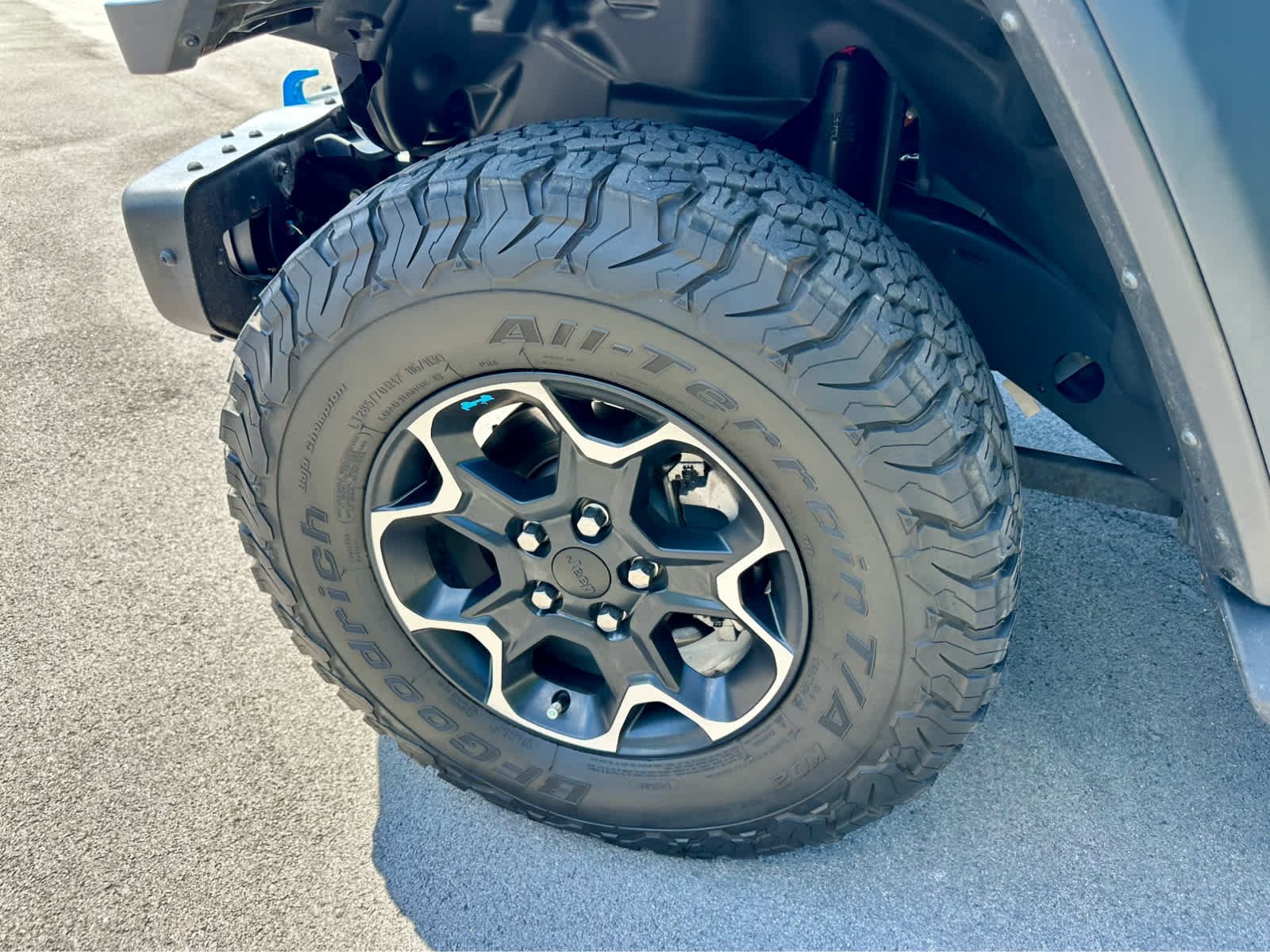 Used 2023 Black Clearcoat Jeep Rubicon image 8