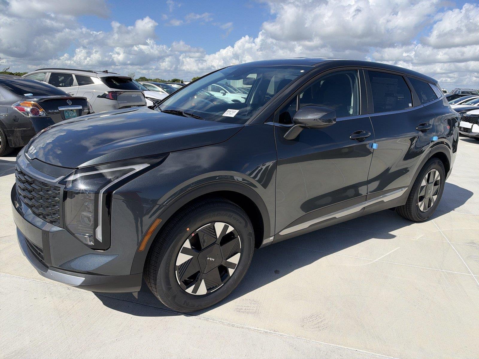 New 2027 Gravity Gray Kia LX image 1