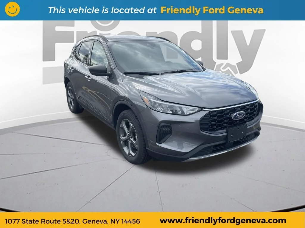 Used 2025 Carbonized Gray Metallic Ford ST-Line image 3