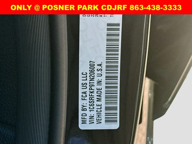New 2026 Diamond Black Crystal Pearl-Coat Exterior Paint RAM  image 34
