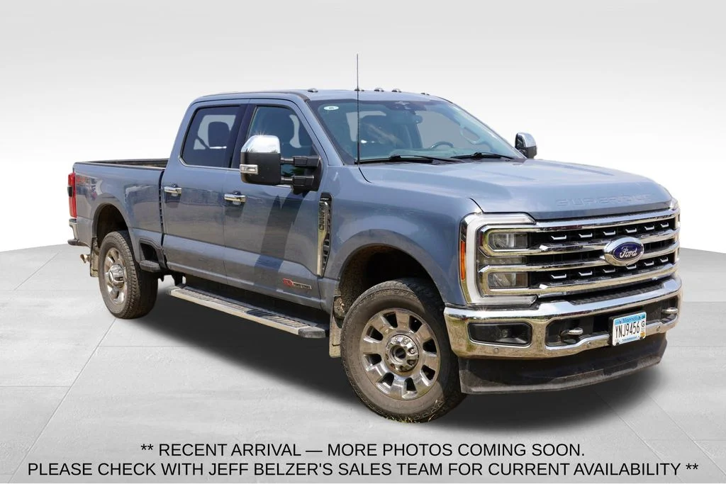 Used 2023 Azure Gray Metallic Ford Lariat image 1