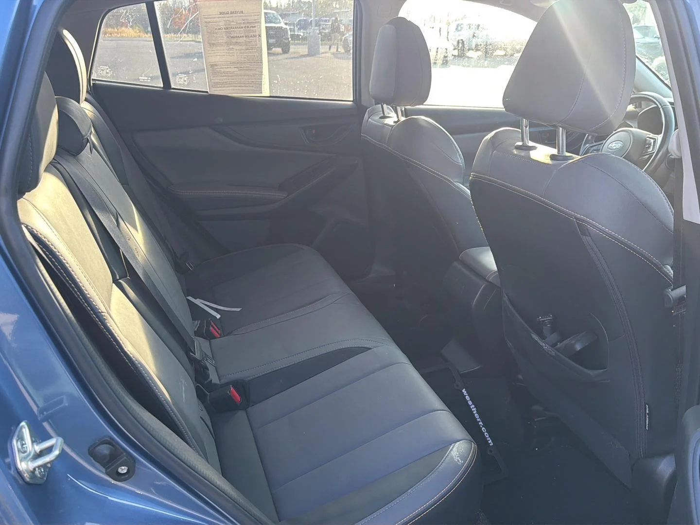 Used 2022 Horizon Blue Pearl Subaru Sport image 21