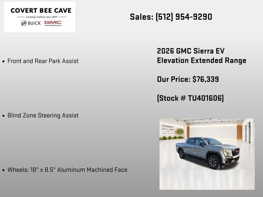2026 GMC Sierra EV Elevation - Photo 19