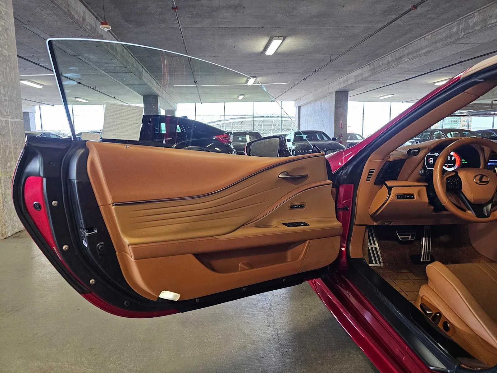 Used 2021 Infrared Lexus 500 image 22