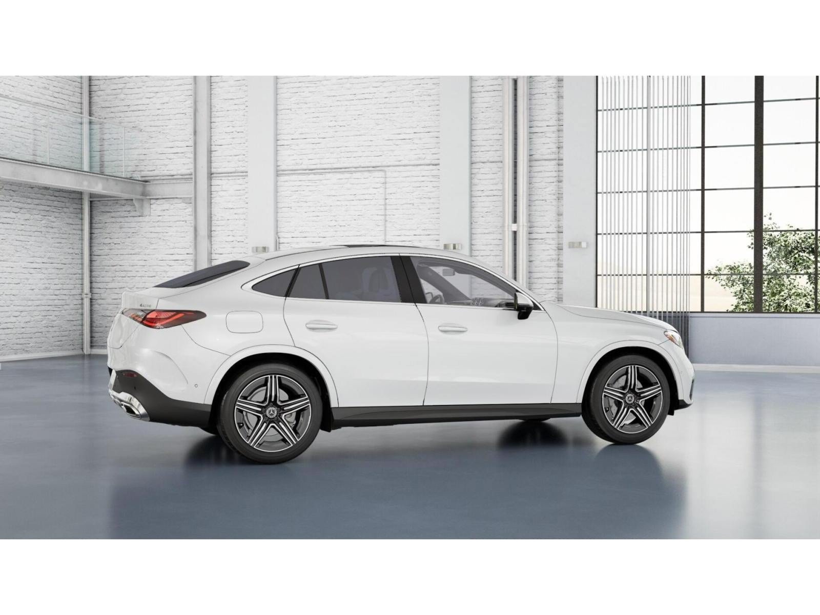 New 2026 MANUFAKTUR Moonlight White Metallic Mercedes-Benz GLC 300 Coupe 4D Sport Utility 4MATIC® image 19