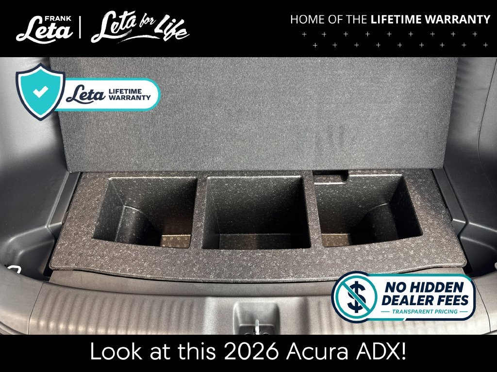 New 2026 Platinum White Pearl Acura w/A-Spec Package image 38
