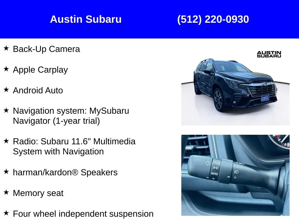 New 2026 Black Subaru Limited image 9