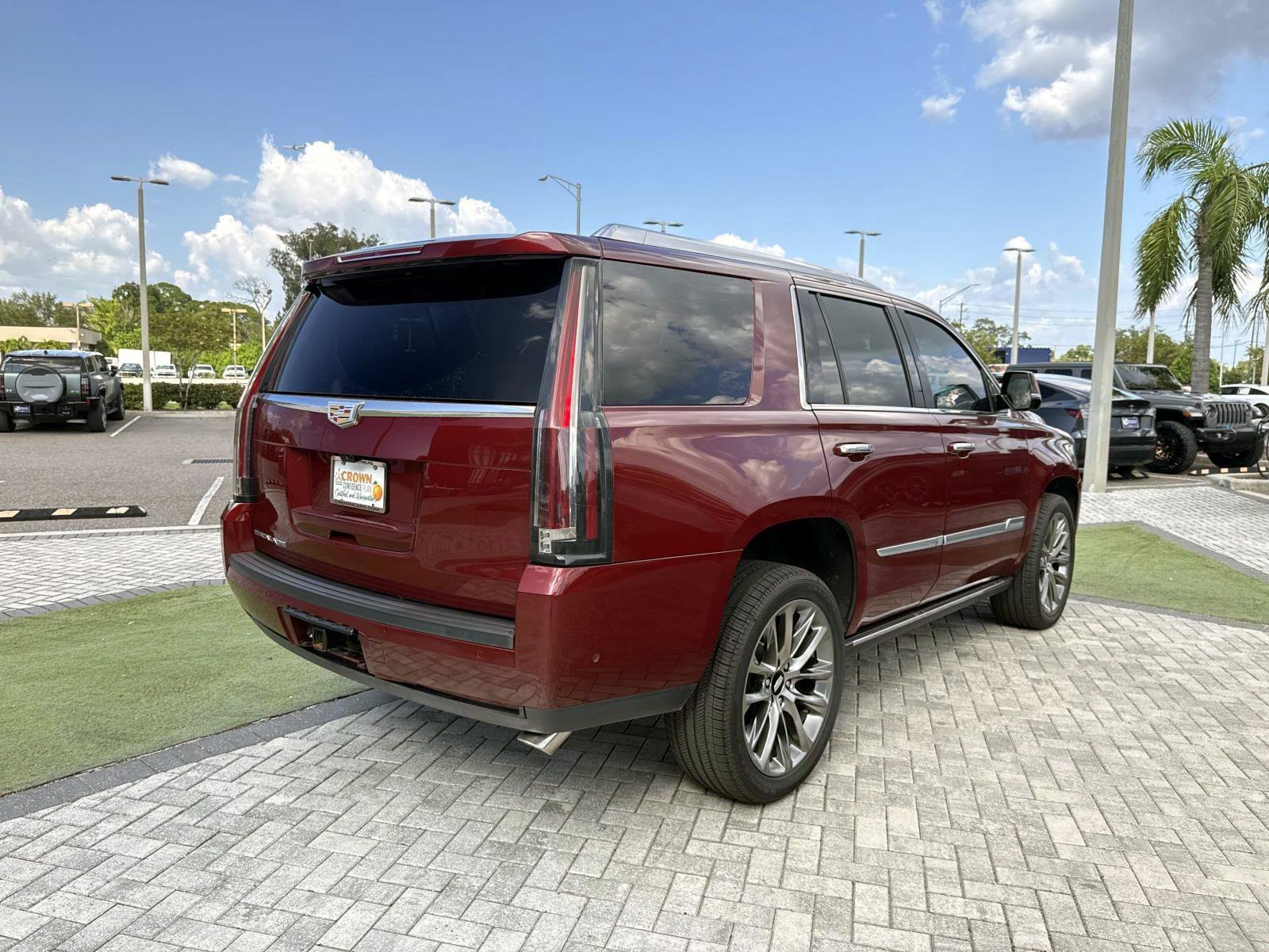 Used 2019 Red Passion Tintcoat CADILLAC Platinum Edition image 5