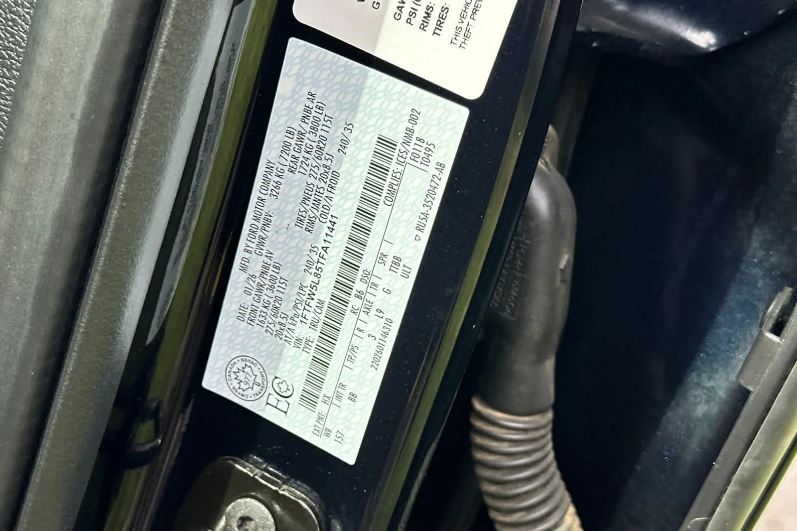 Certified Used 2026 Antimatter Blue Metallic Ford LARIAT image 28