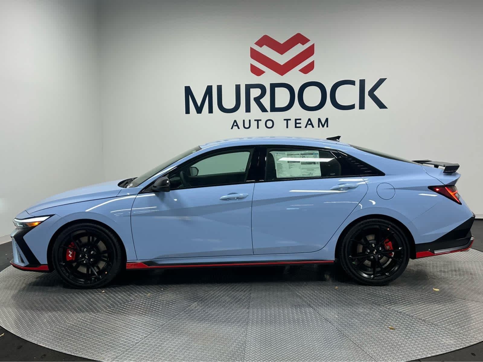 New 2026 Performance Blue Hyundai Sedan image 2