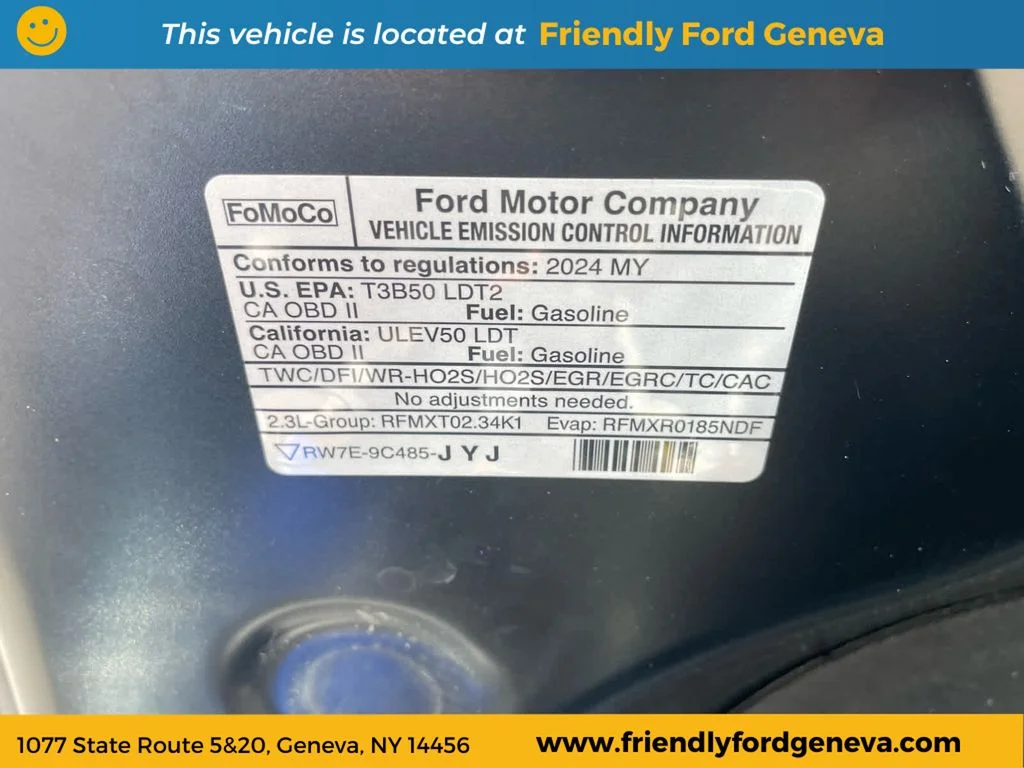 Used 2024 Stone Blue Metallic Ford XLT image 34