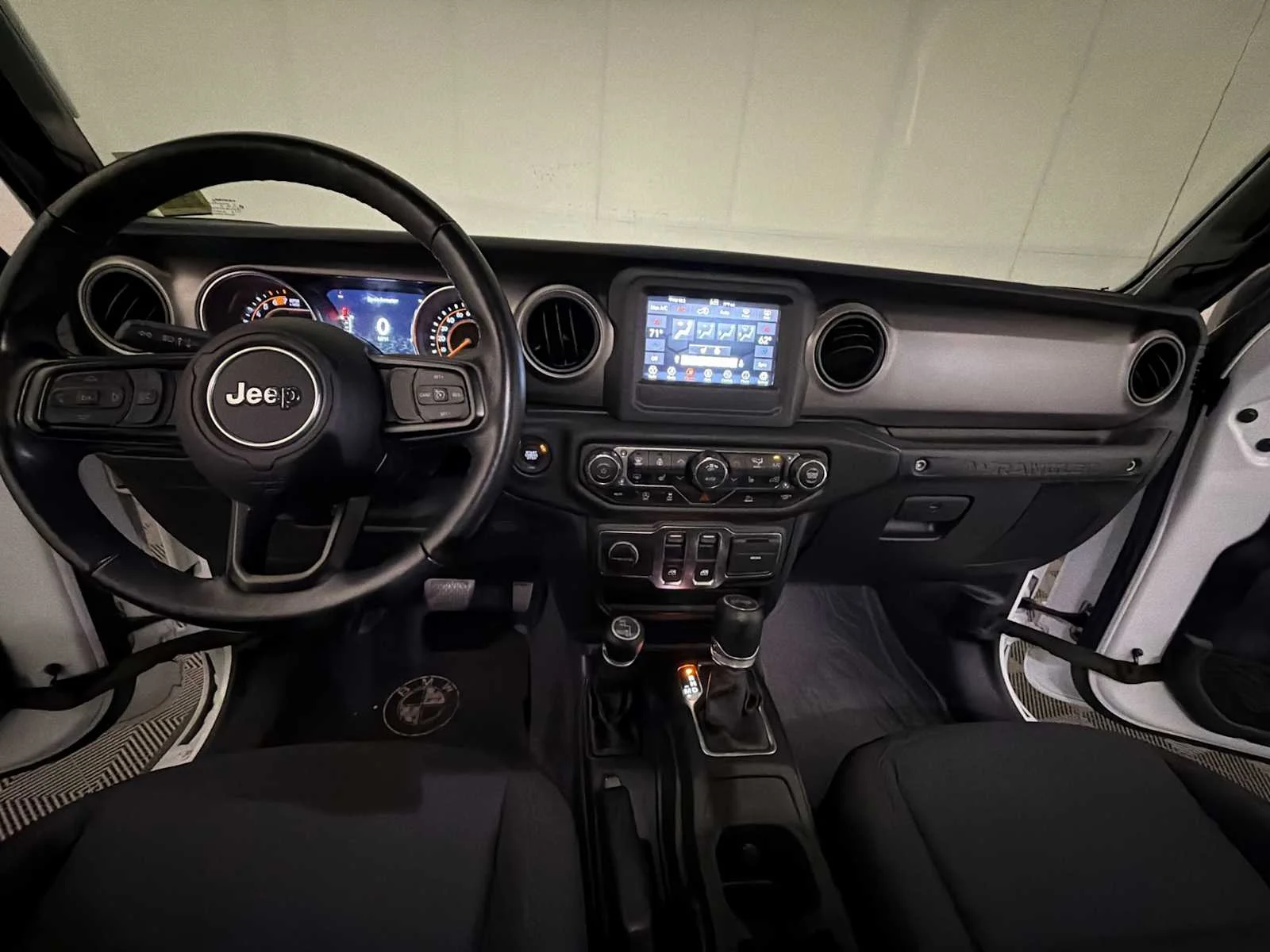 Used 2021 Bright White Clearcoat Jeep Willys image 17