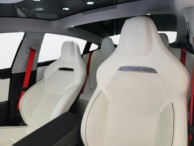 Used 2025 Deep Blue Metallic Tesla Performance image 9