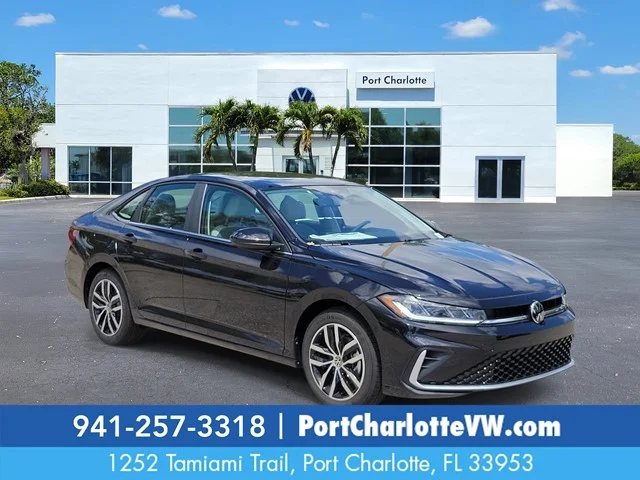 New 2026 Deep Black Pearl Volkswagen 1.5T SE image 1