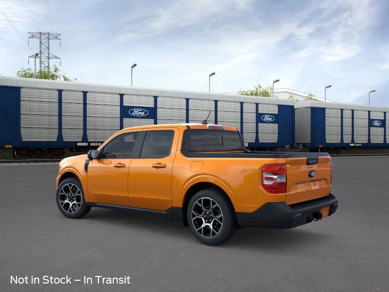 New 2026 Orange Fury Metallic Tri-Coat Ford Lariat image 4