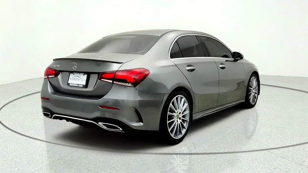 Used 2019 Mountain Grey Metallic Mercedes-Benz A 220 Sedan w/ AMG® Line & Premium Pkgs + 19