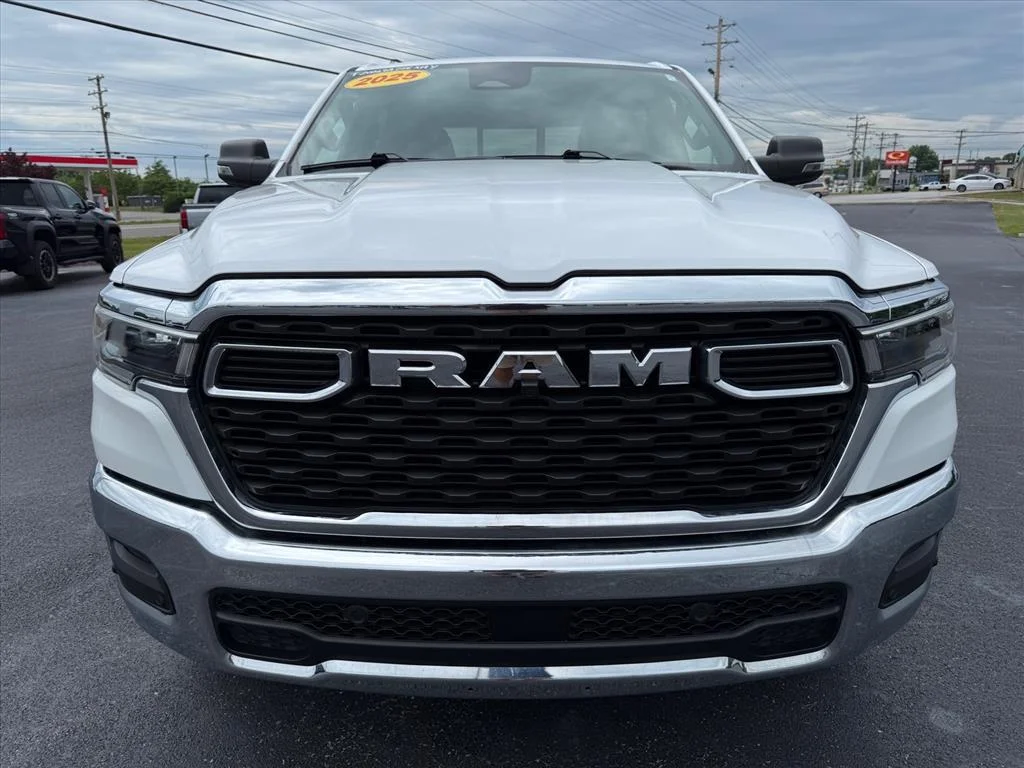 Used 2025 Bright White Clearcoat RAM Big Horn/Lone Star image 3