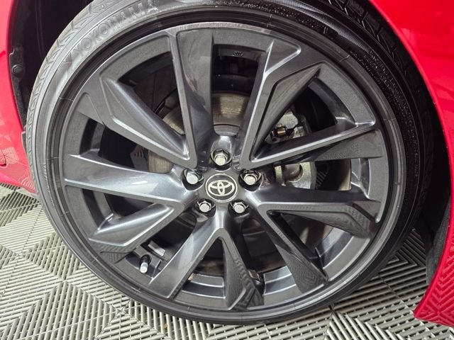 Used 2025 Midnight Black Metallic Toyota XSE image 2