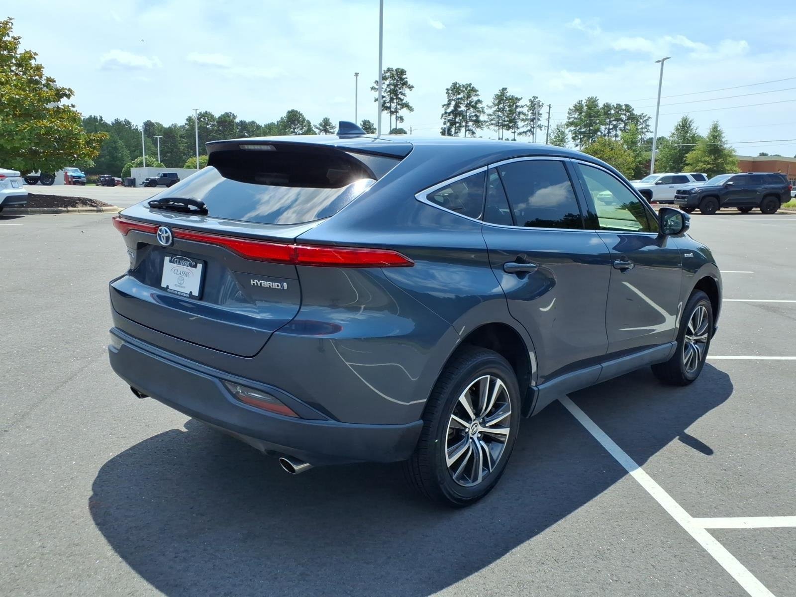 Used 2021 Coastal Gray Metallic Toyota LE image 2