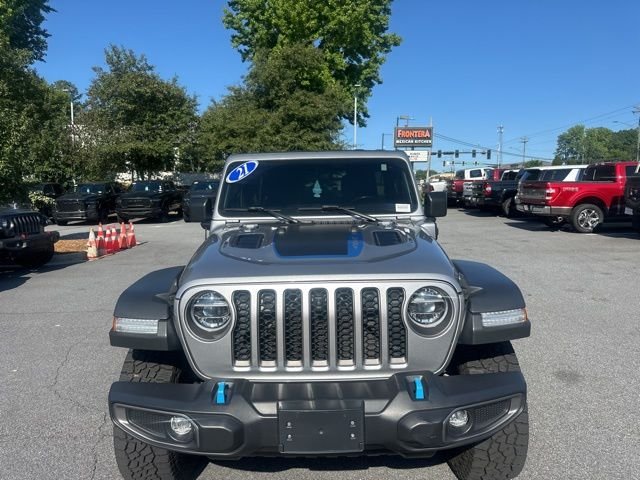 Used 2021 Silver Jeep Unlimited Rubicon 4xe image 9