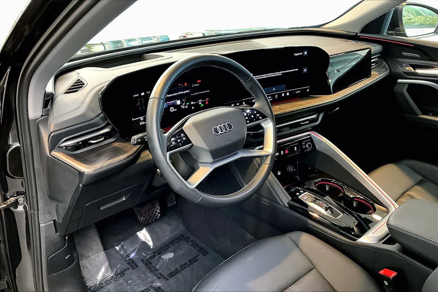 Used 2025 Mythos Black Metallic Audi Premium Plus image 18