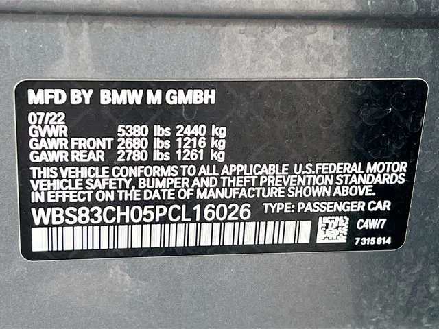 Used 2023 Gray BMW Base image 35