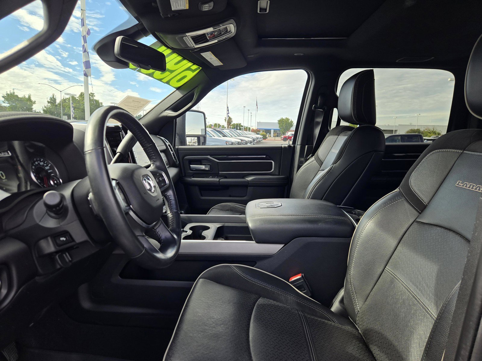 Used 2023 Diamond Black Crystal Pearlcoat Ram Laramie image 26