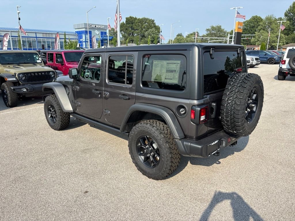 New 2026 Granite Crystal Metallic Clearcoat Jeep Willys image 4