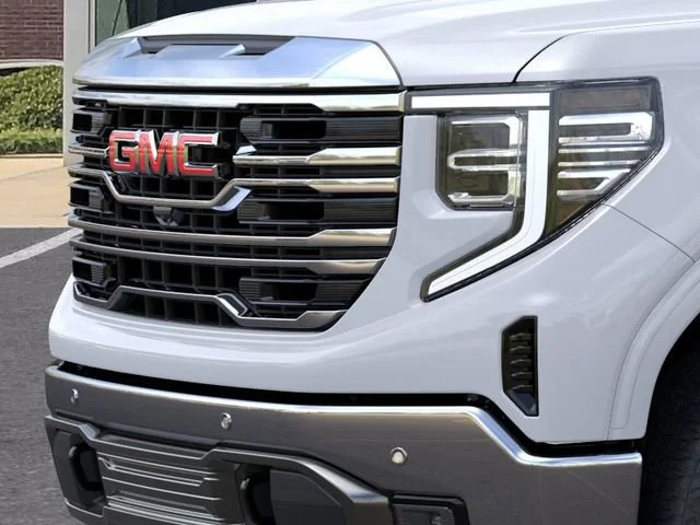 New 2026 Glacier White Tricoat GMC SLT image 13
