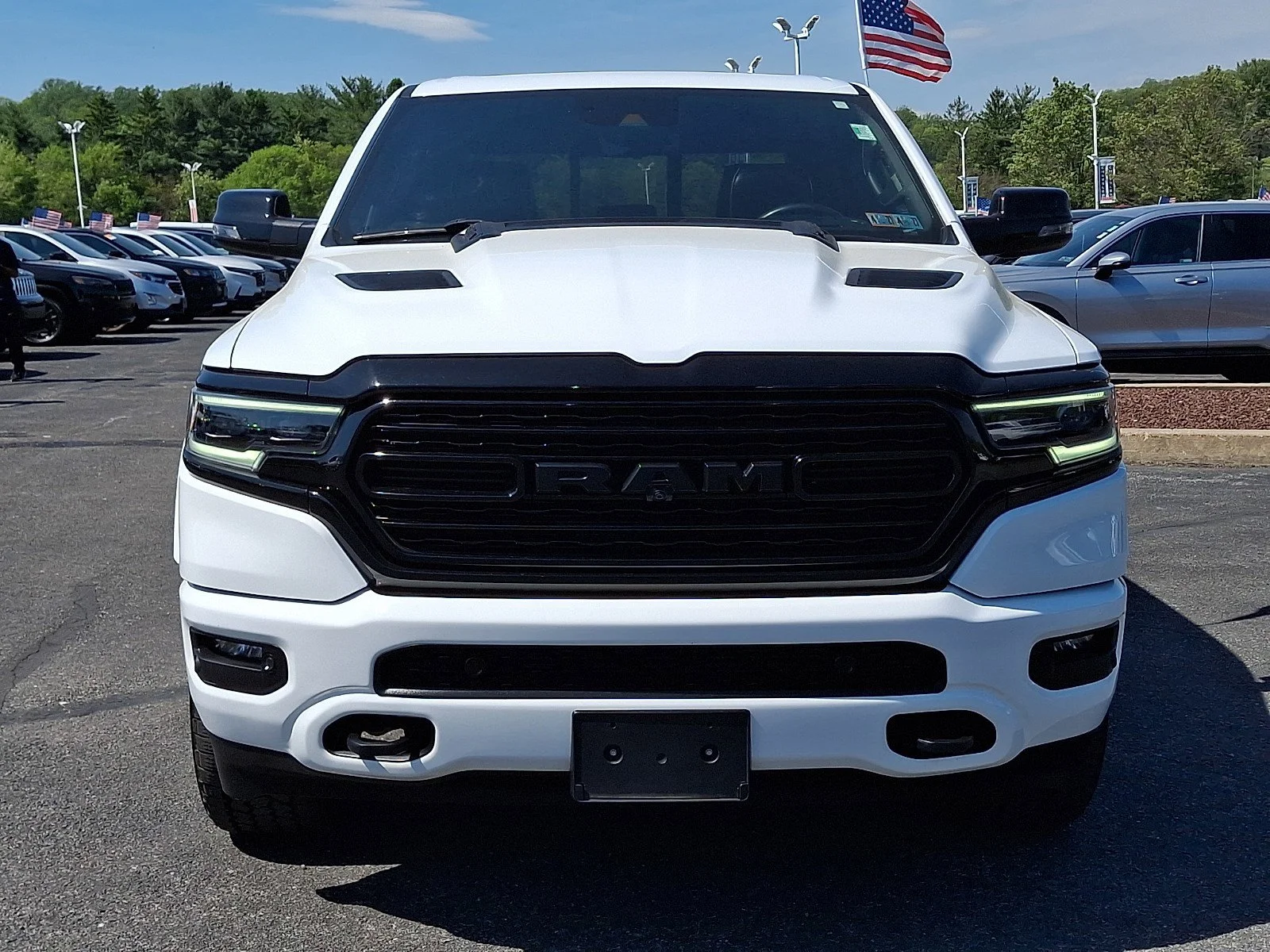 Certified Used 2023 Bright White Clearcoat Ram Limited image 2