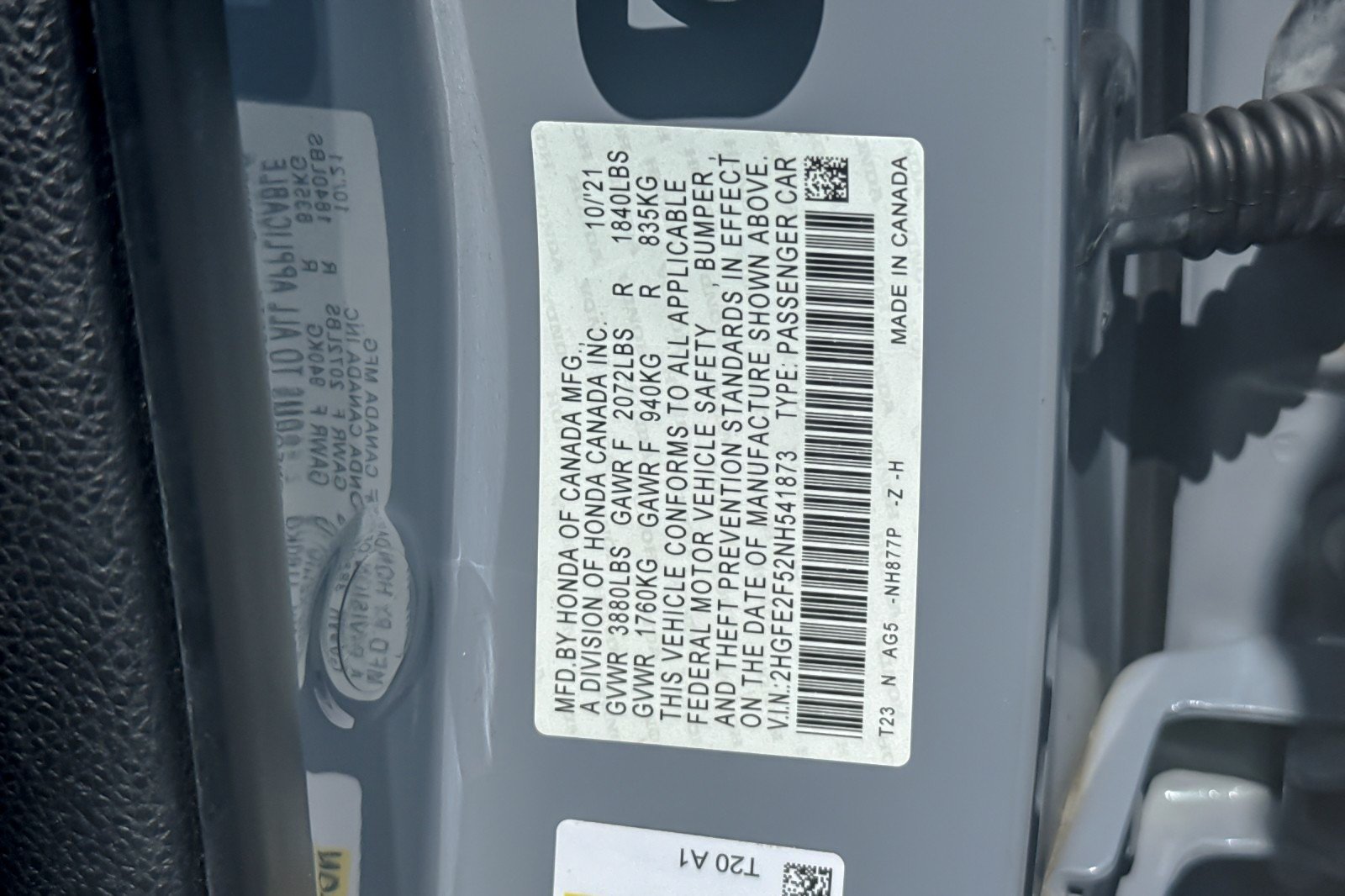 Used 2022 Sonic Gray Pearl Honda Sport image 26
