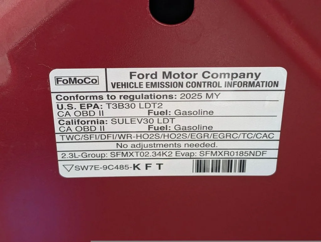 Certified Used 2025 Red Metallic Ford ST-Line image 26