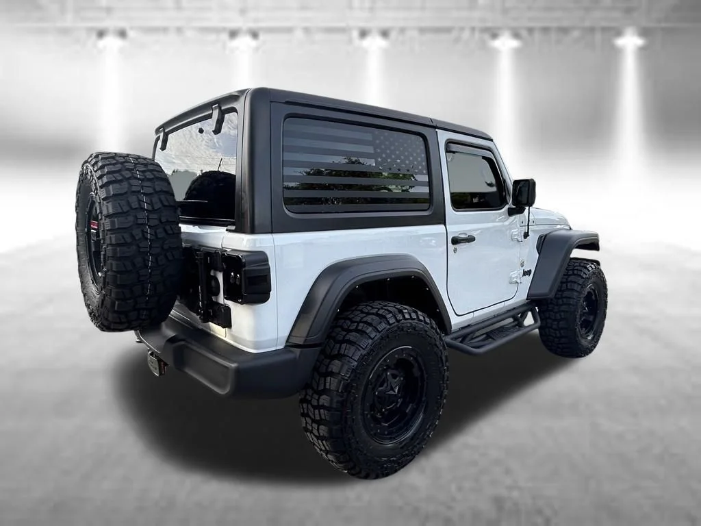 Certified Used 2022 Bright White Clearcoat Jeep Willys image 4