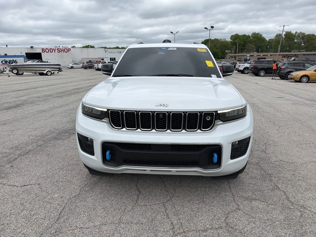 Used 2022 Jeep Grand Cherokee Overland 4xe with VIN 1C4RJYD64N8715342 for sale in Kansas City