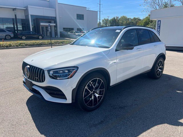 Used 2021 Polar White Mercedes-Benz GLC 43 AMG® image 2